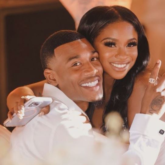 Armon Warren with Reginae Carter