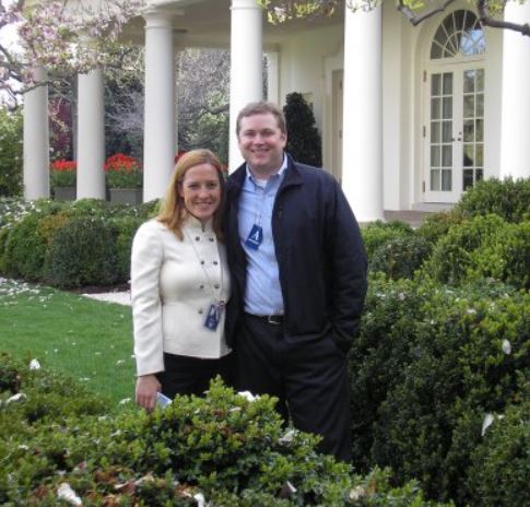 Gregory Mecher with his wife