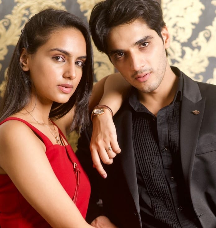 Vaidehi Nair with her boyfriend