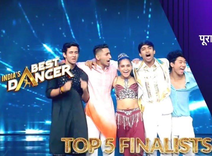 Top 5 contestants of the dance reality show India’s Best Dancer