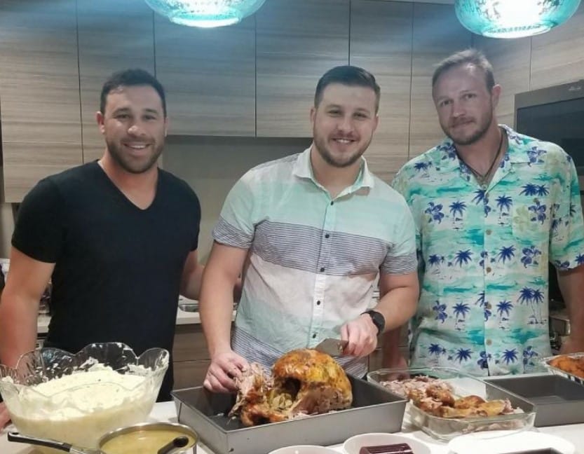 Blair Kipnis with his brothers