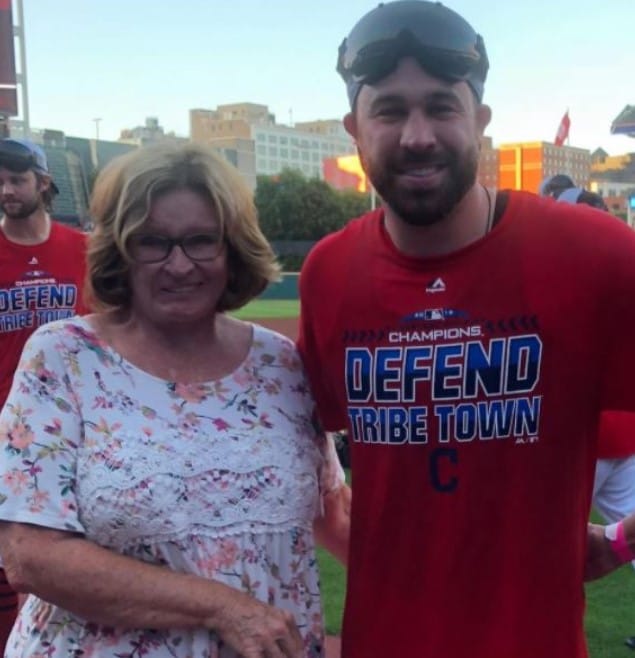 Kay Kipnis with her son Jason Kipnis