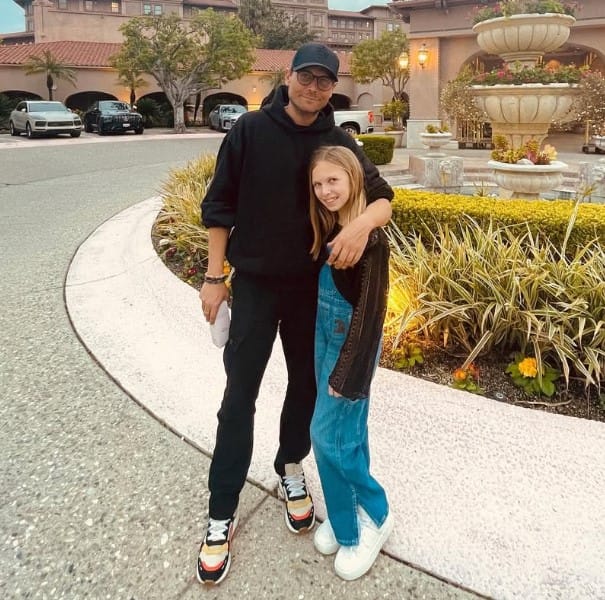 Drew DAndrea with his daughter