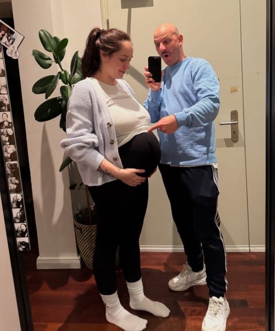 Malte Katenbrink with his partner Lisa