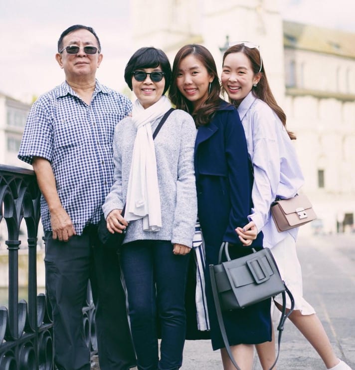 Irin Unnakitti with her family