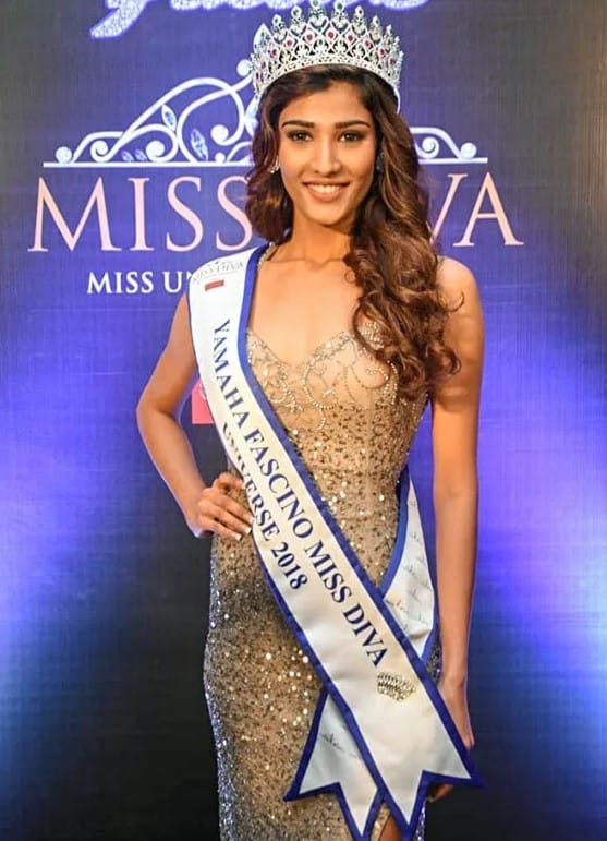 Nehal Chudasama crowned as the Miss Diva Miss Universe 2018