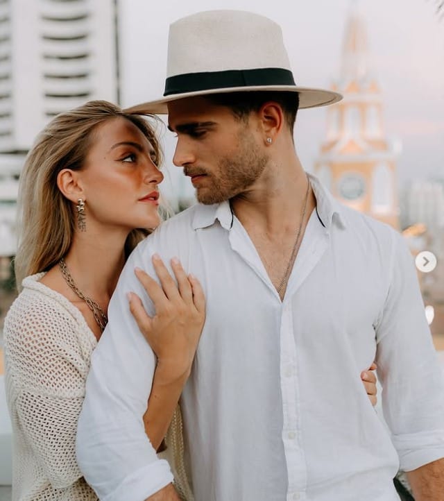 Cate Ceccarelli with her boyfriend