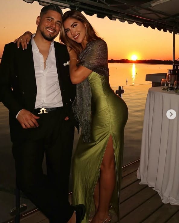 Nikol Ramirez with her boyfriend