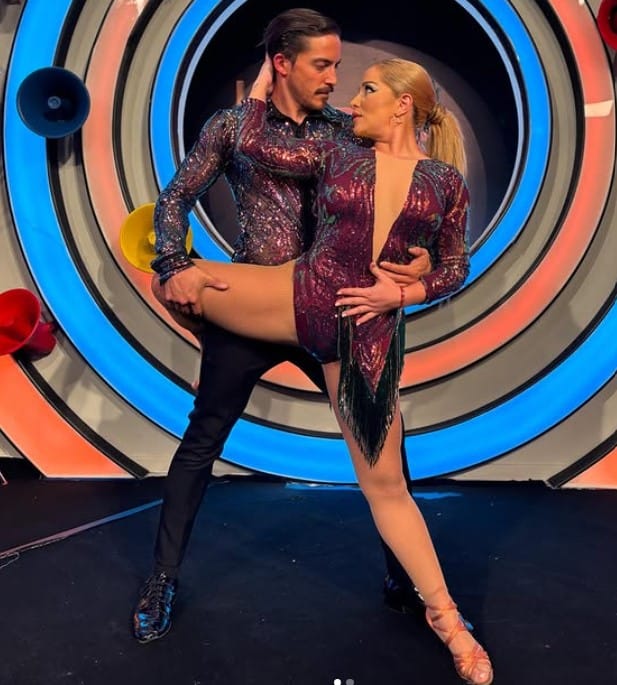 Aristeo Cazares participated in Las Estrellas Bailan en Hoy