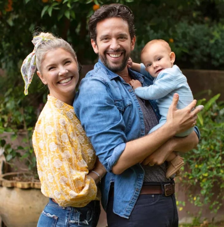 Amanda Kloots with her Late Husband Nick Cordero and Their Son Elvis