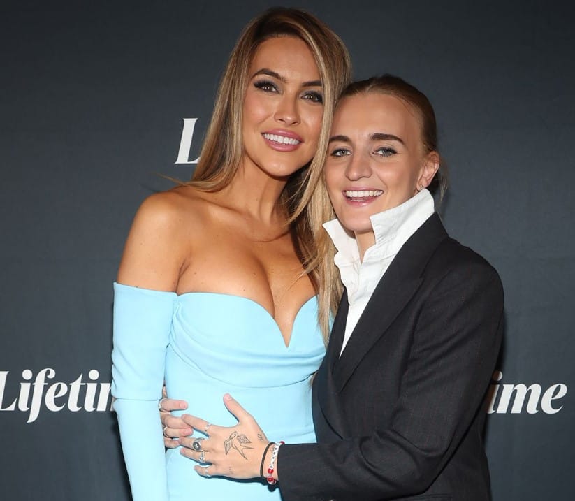 Chrishell Stause with her partner G Flip