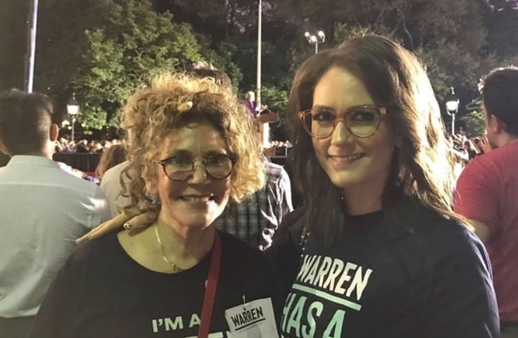 Jessica Tarlov with her mom