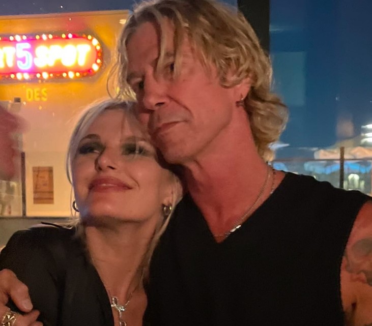 Grace McKagan with her dad
