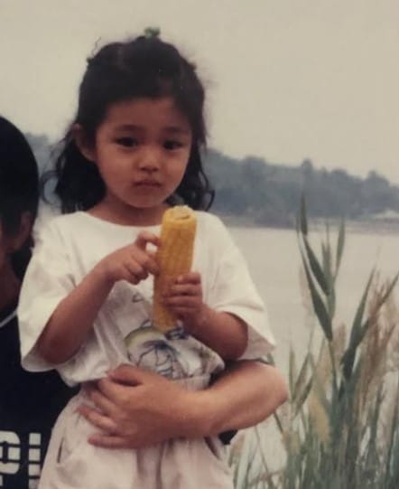 Jian Chae's childhood image