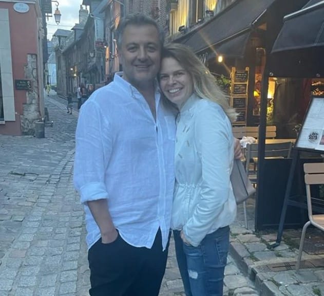 Mehmet Demirkol with his wife