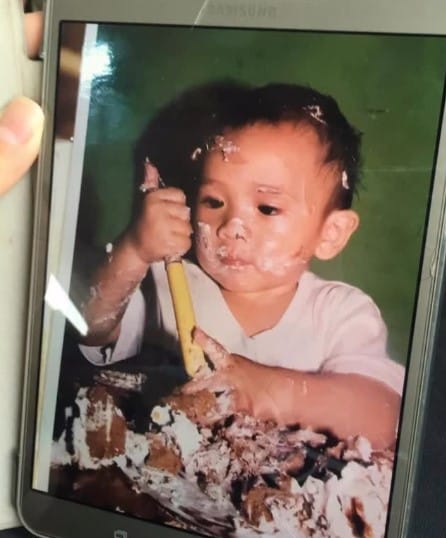 Faiz Najib's childhood image