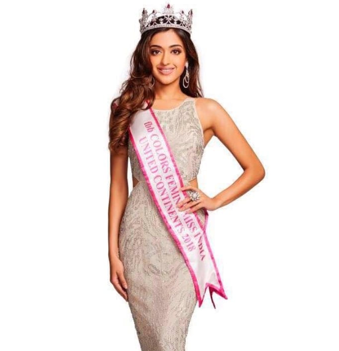 Gayatri Bhardwaj crowned as Femina Miss India Miss United Continents 2018