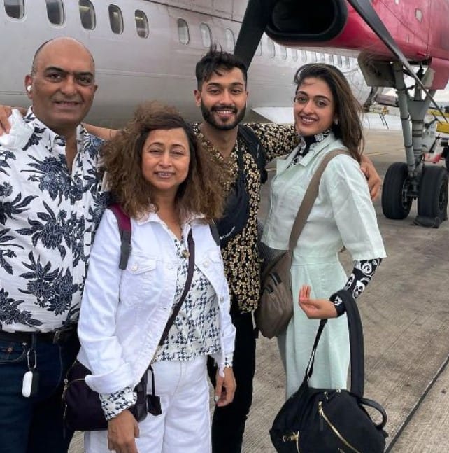 Gayatri Bhardwaj with her family
