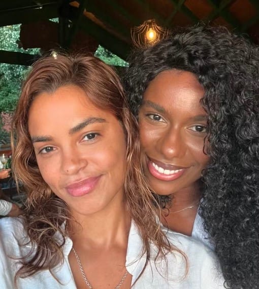 Lucy Alves with Indira Nascimento