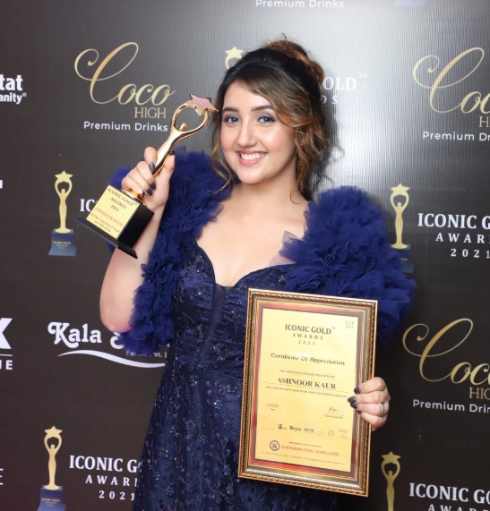 Ashnoor Kaur award