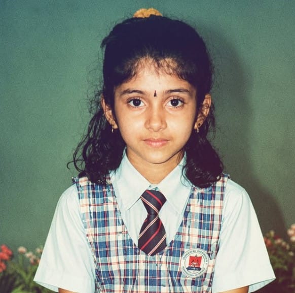 Ashwathy Agnihothri's childhood image