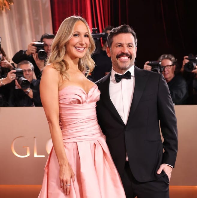Nikki Glaser with Chris Convy