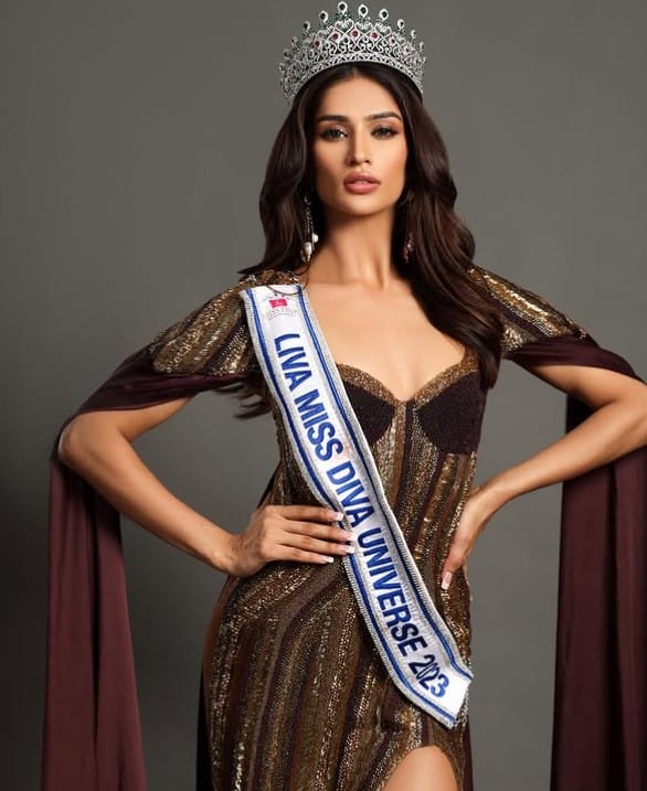 Shweta Sharda won the Liva Miss Diva Universe title in Mumbai