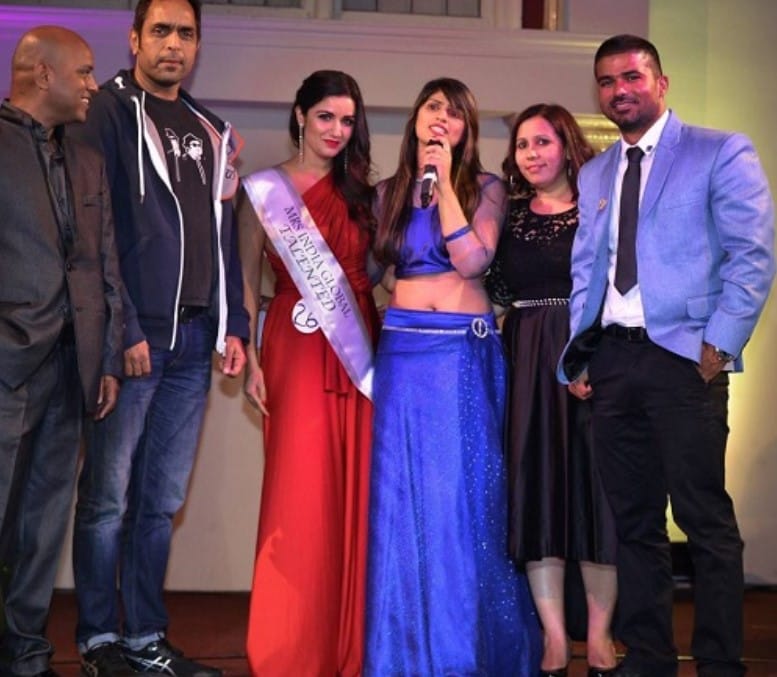 Amy Aela as Mrs India Global Talented