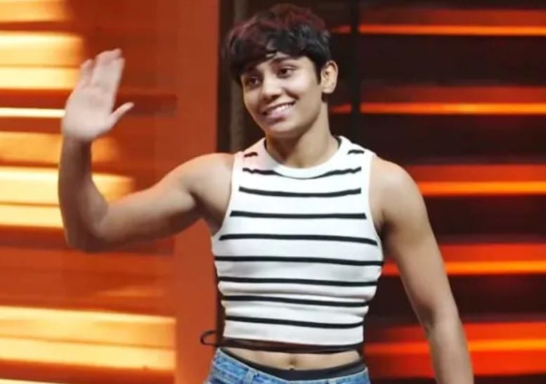 Gunjan Sharma in a still from the reality show ‘MTV Roadies Season 20 Double Cross’ (2025)