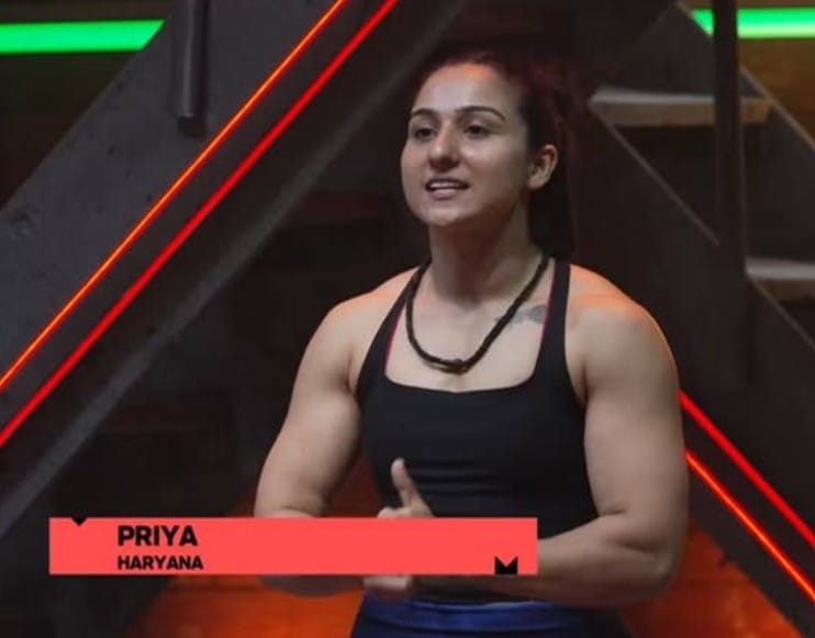 Priya Judoka from the reality TV show MTV Roadies (2025)